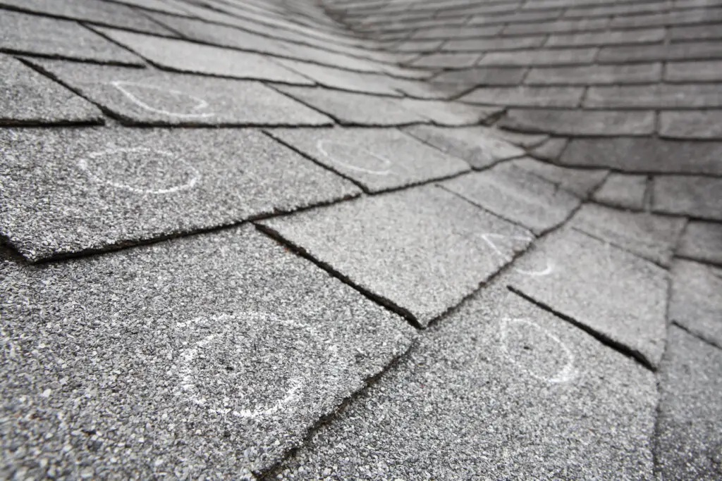 houston roof inspection detecting hail damage