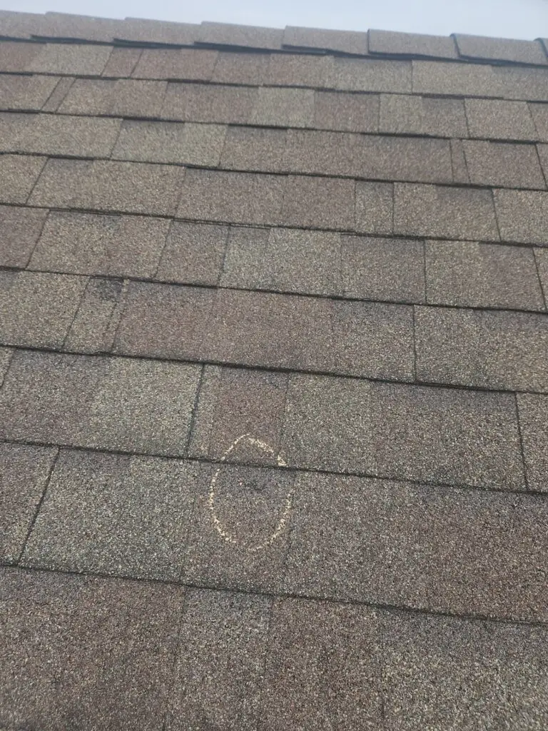 Hail Damage Roof